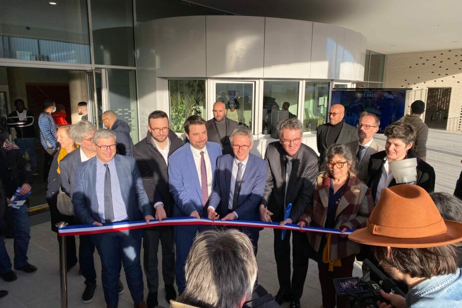 Inauguration du collège Jean Lolive de Pantin